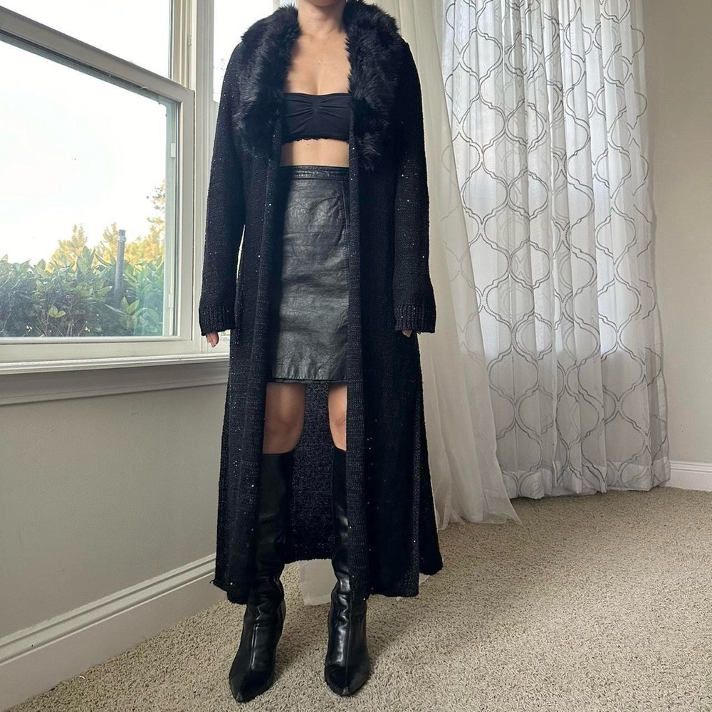 Fur Maxi Duster